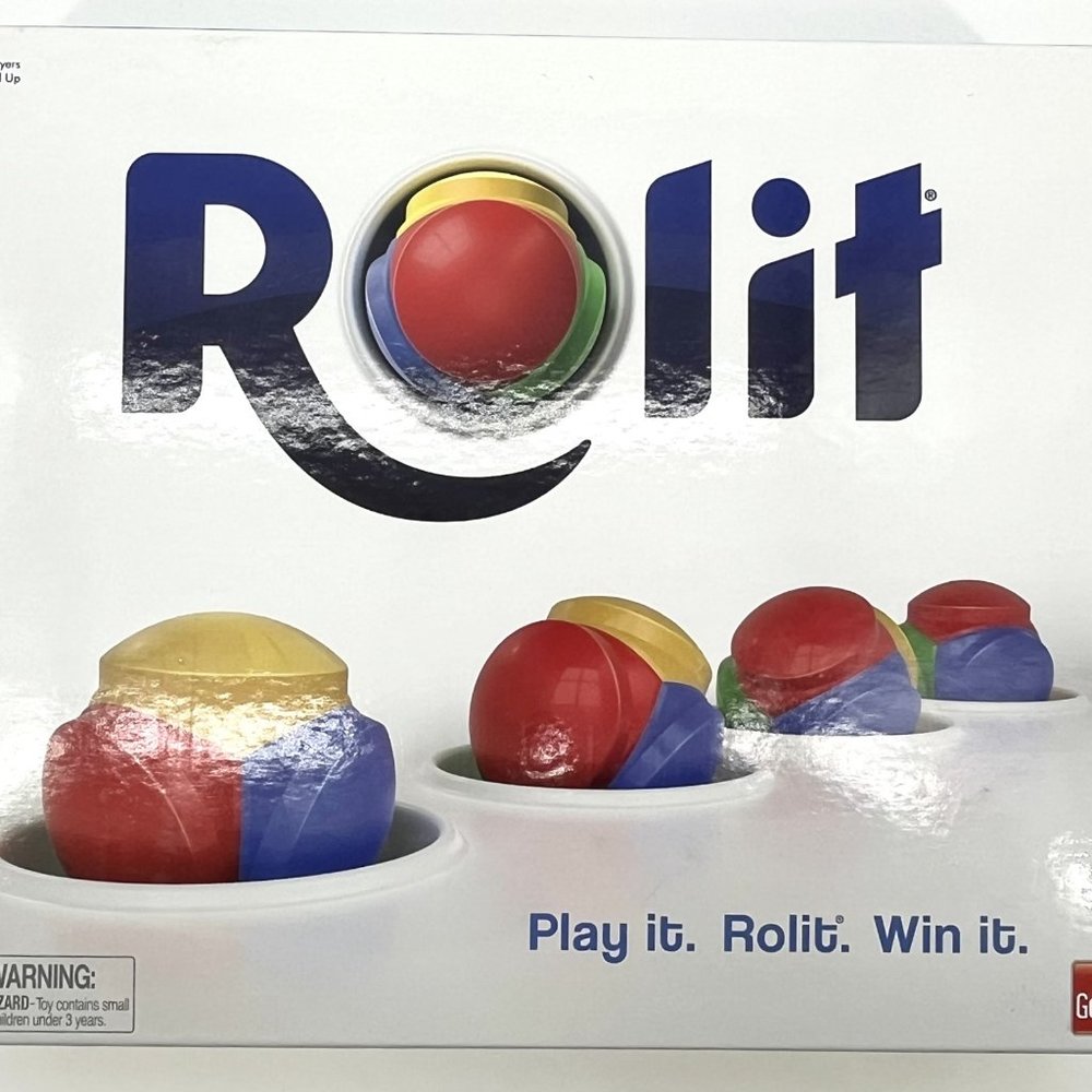 Rolit Game Play It Rolit Win It 100%‎ Complete Goliath Games 2019 ROLIT